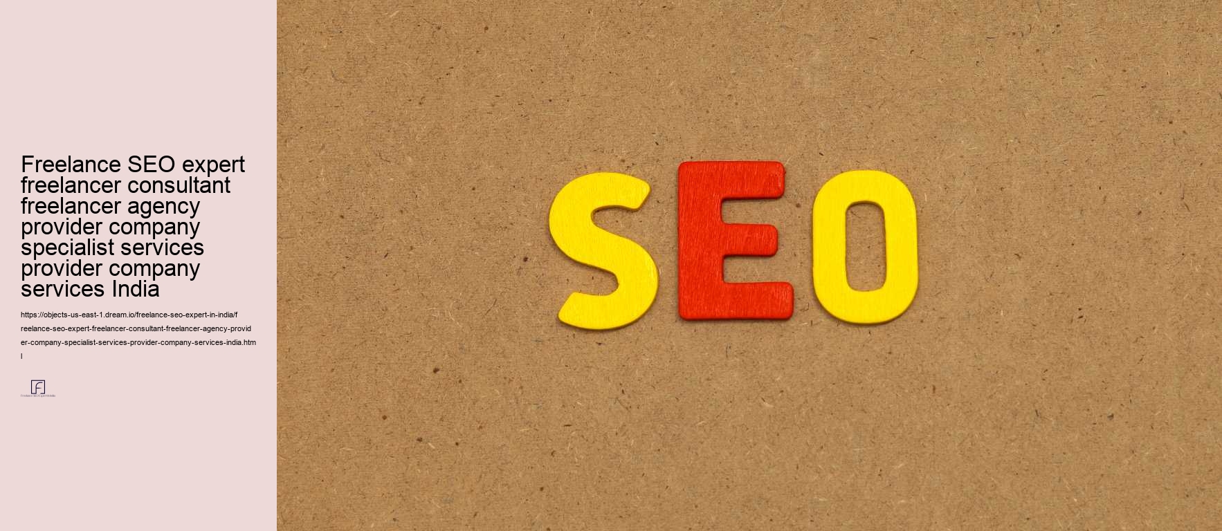 Freelance SEO expert freelancer consultant freelancer agency provider company specialist services provider company services India