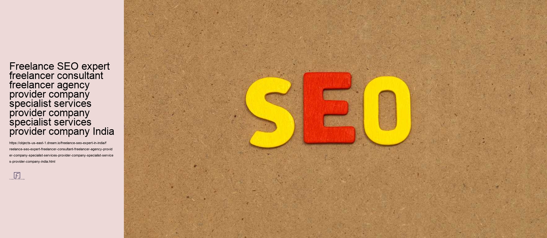 Freelance SEO expert freelancer consultant freelancer agency provider company specialist services provider company specialist services provider company India