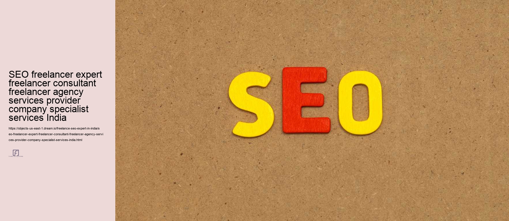 SEO freelancer expert freelancer consultant freelancer agency services provider company specialist services India