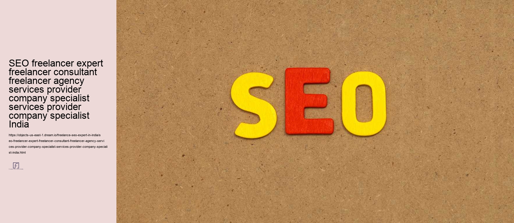 SEO freelancer expert freelancer consultant freelancer agency services provider company specialist services provider company specialist India
