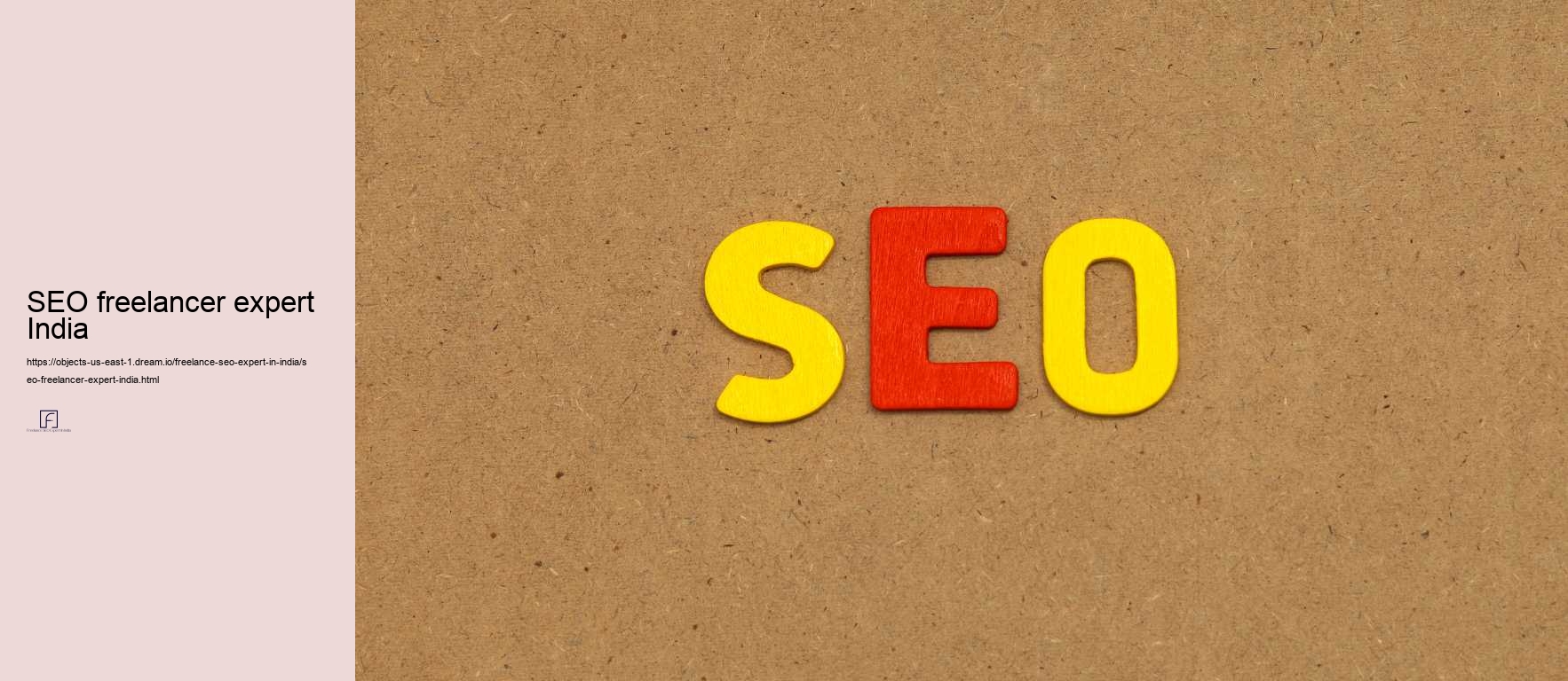 SEO freelancer expert India