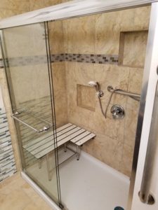 GLASS SHOWER DOOR INSTALLATION