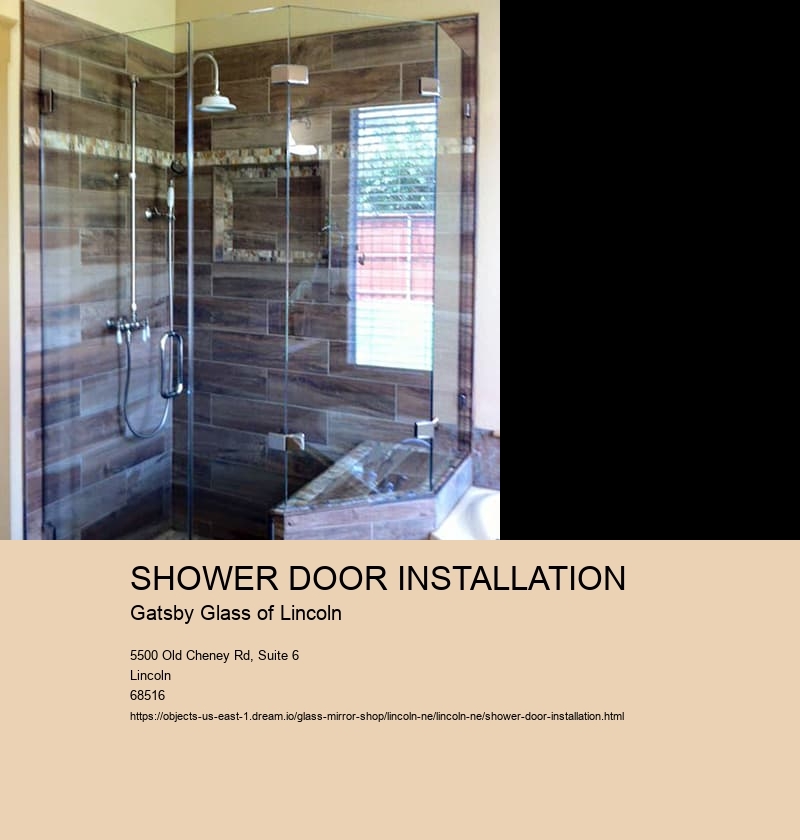 SHOWER DOOR INSTALLATION