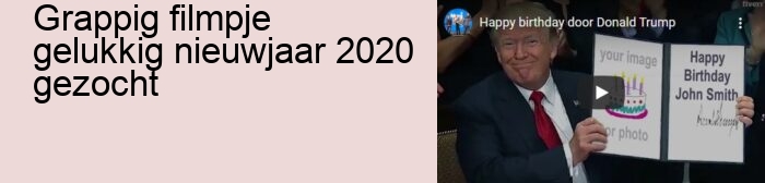 grappig filmpje gelukkig nieuwjaar 2020 gezocht