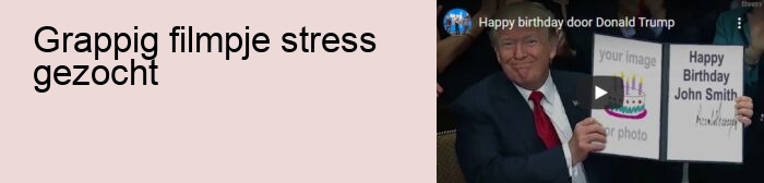 grappig filmpje stress gezocht