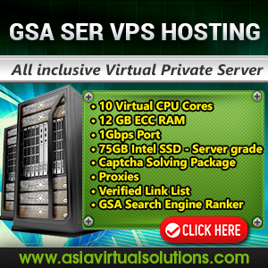 GSA Search Engine Ranker Hosting