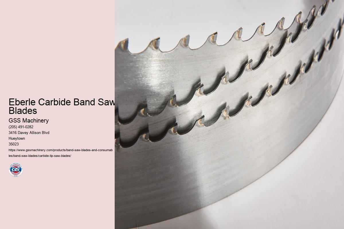 Eberle Carbide Tipped Band Saw Blades