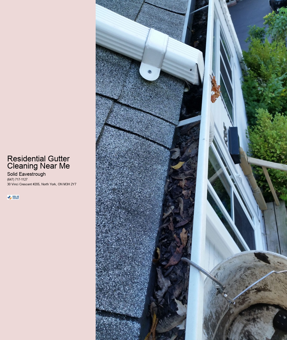 Residential Gutter Cleaning Near Me