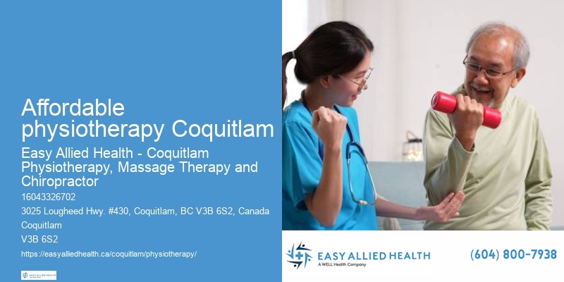 Affordable physiotherapy Coquitlam physiotherapy for arthritis pain relief