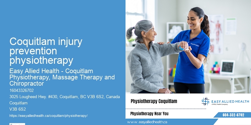Coquitlam injury prevention physiotherapy Physiotherapy Center
