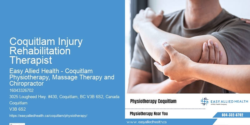 Coquitlam Injury Rehabilitation Therapist physiotherapy for back and neck pain