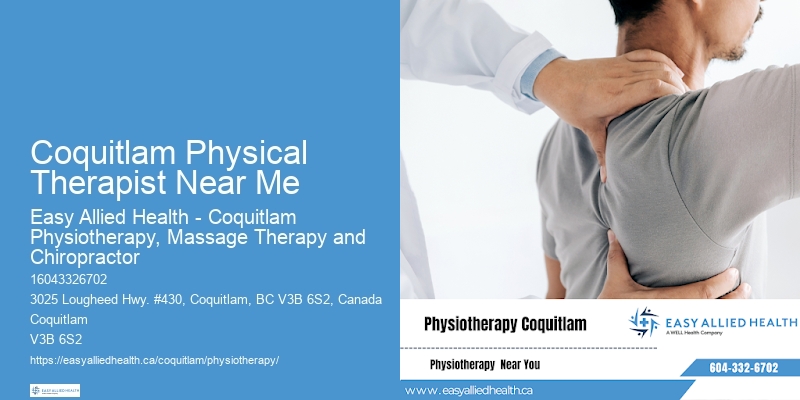 Coquitlam Physical Therapist Near Me Custom Physiotherapy Programs