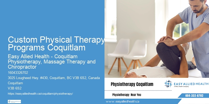 Physiotherapy for seniors Custom Physical Therapy Programs Coquitlam