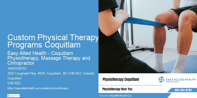 Mobility improvement physiotherapy Custom Physical Therapy Programs Coquitlam