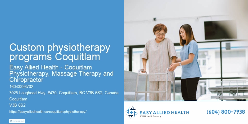 Physiotherapy Custom physiotherapy programs Coquitlam Reviews