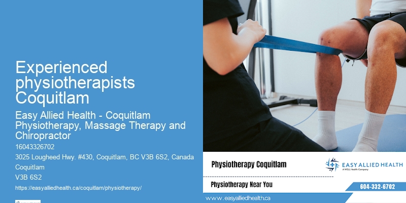Top Physiotherapy Specialists in Experienced physiotherapists Coquitlam