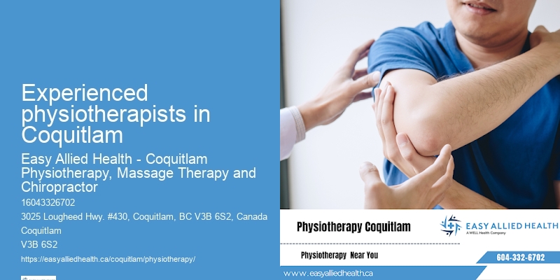 Experienced physiotherapists in Coquitlam Physiotherapy for Chronic Pain