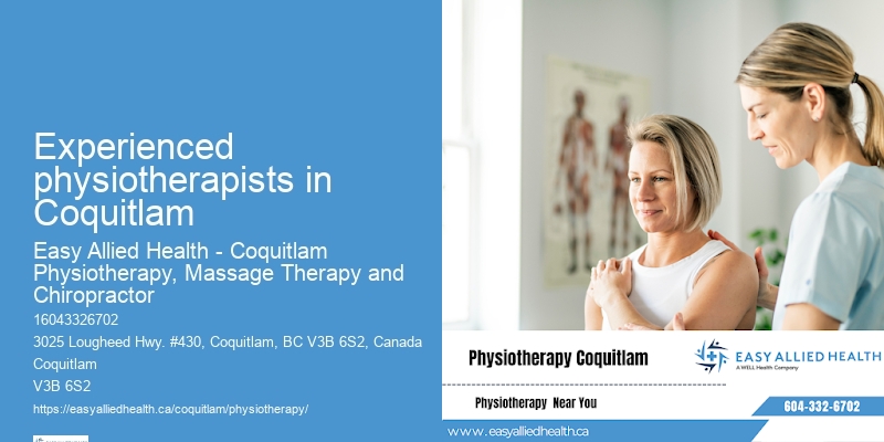 Physio Recovery Experienced physiotherapists in Coquitlam