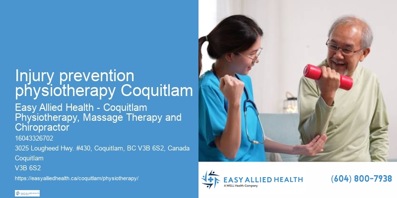 Physiotherapists in Injury prevention physiotherapy Coquitlam