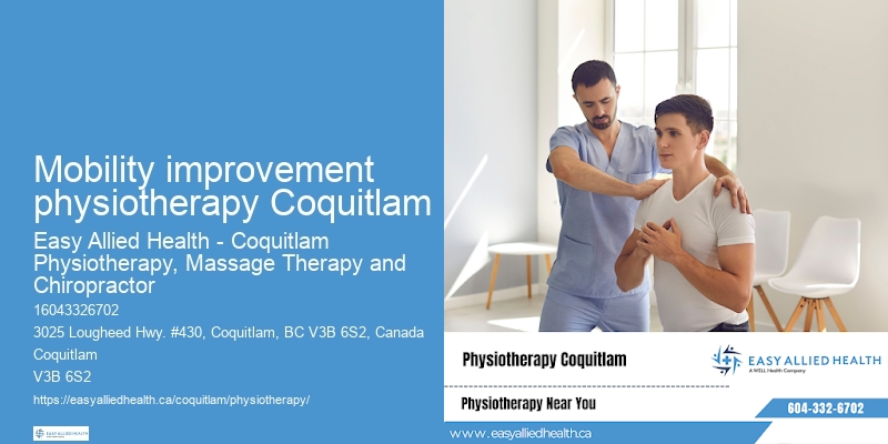 Leading Physiotherapy Mobility improvement physiotherapy Coquitlam