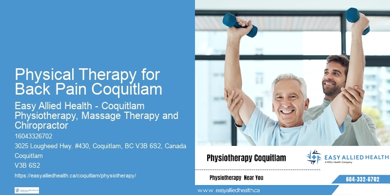 Physical Therapy for Back Pain Coquitlam Physiotherapy Resources