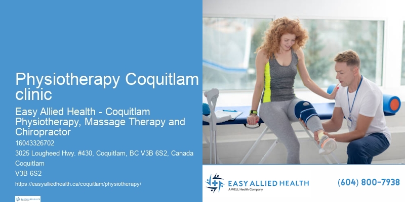 Highly Rated Physio Clinics Physiotherapy Coquitlam clinic