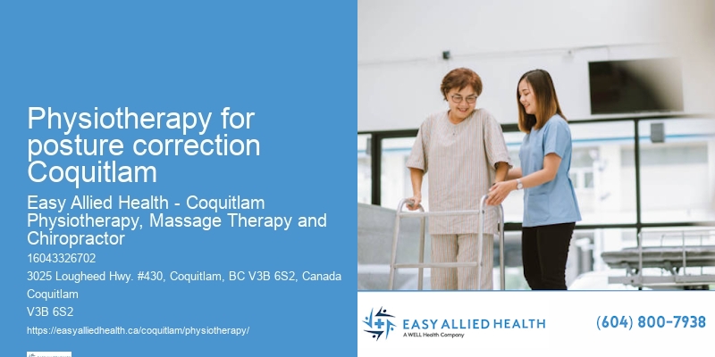 Physiotherapy for posture correction Coquitlam Physical Therapy for Wellness
