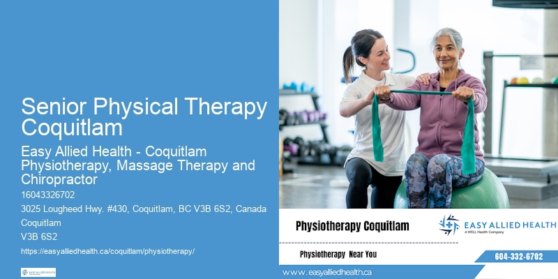 Senior Physical Therapy Coquitlam Sports Physiotherapy Specialists