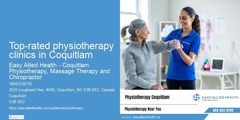 Experienced physiotherapists in Top-rated physiotherapy clinics in Coquitlam