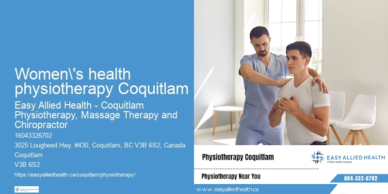 Physiotherapy Women's health physiotherapy Coquitlam