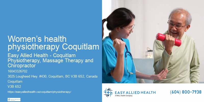 Women’s health physiotherapy Coquitlam physiotherapy health tips