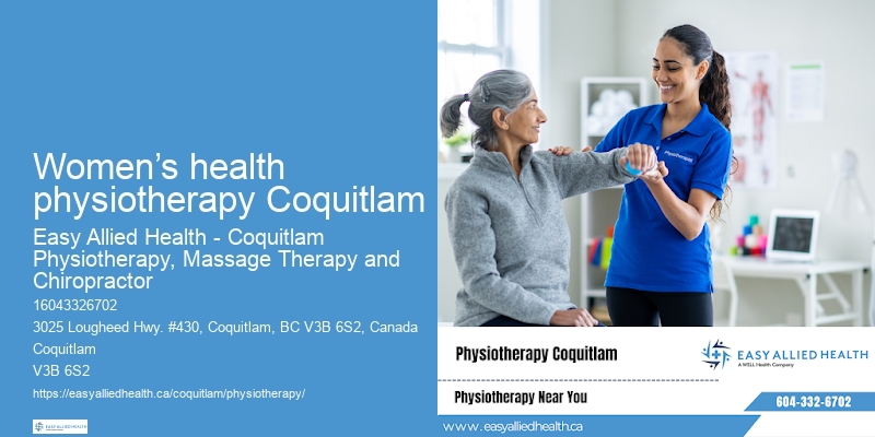 Professional Physiotherapy Services Women’s health physiotherapy Coquitlam
