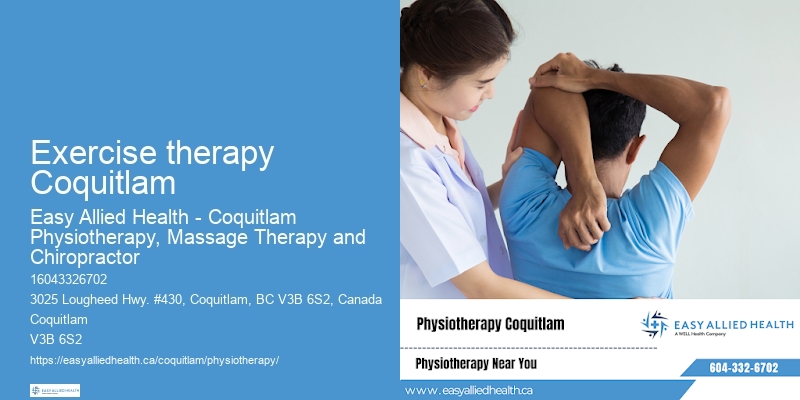 exercise therapy Coquitlam