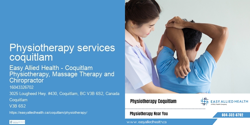 physiotherapy services coquitlam