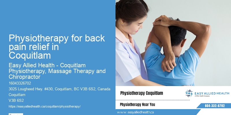 physiotherapy for back pain relief in Coquitlam