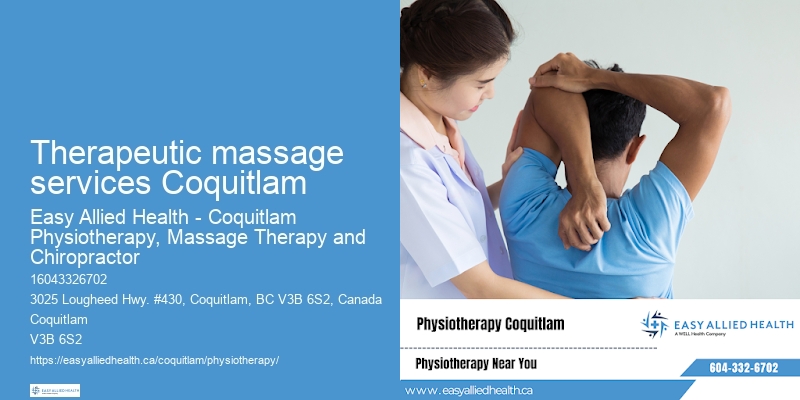 therapeutic massage services Coquitlam