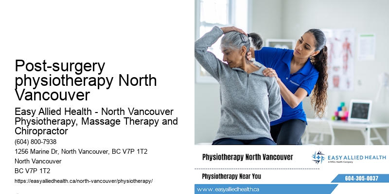 Post-surgery physiotherapy North Vancouver