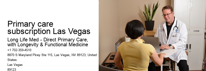Primary care subscription Las Vegas