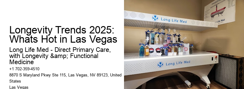 Longevity Trends 2025: Whats Hot in Las Vegas