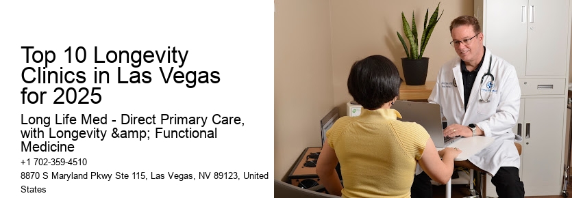 Top 10 Longevity Clinics in Las Vegas for 2025