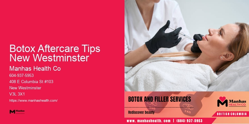 Premier Wrinkle Reduction Center Botox Aftercare Tips New Westminster