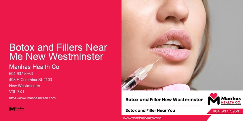 Injectable Beauty Clinic Botox and Fillers Near Me New Westminster