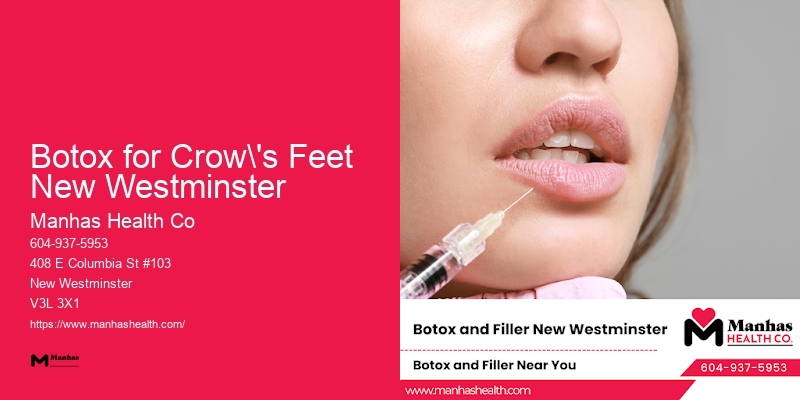 Premier Facial Injection Clinic Botox for Crow's Feet New Westminster