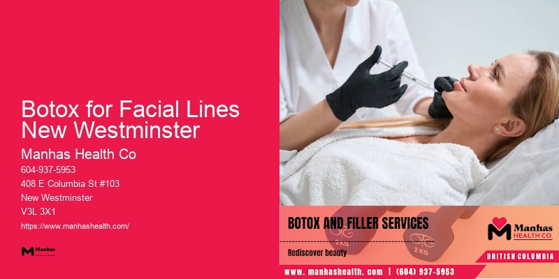 Injectable Beauty Procedures Botox for Facial Lines New Westminster