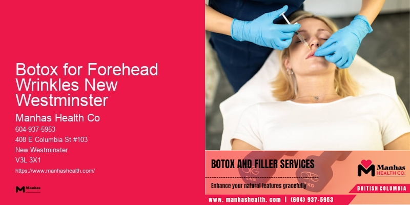Innovative Injectable Beauty Services Botox for Forehead Wrinkles New Westminster