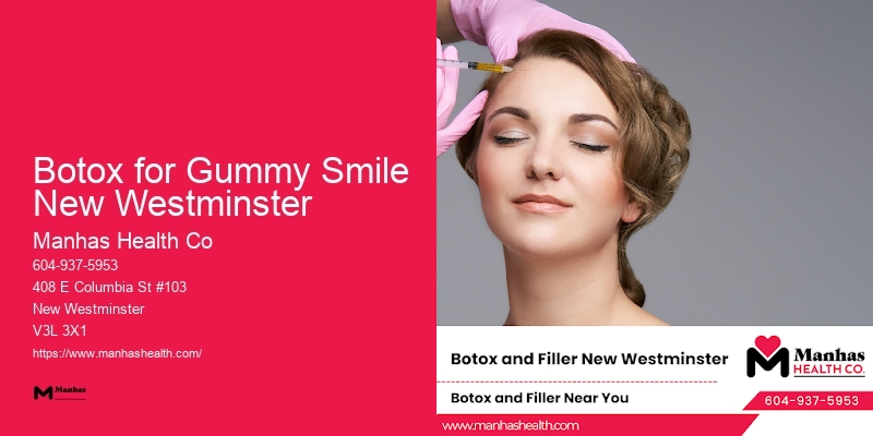 Premier Facial Rejuvenation Center Botox for Gummy Smile New Westminster