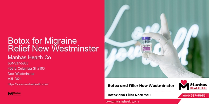 Innovative Botox and Facial Refinement Botox for Migraine Relief New Westminster