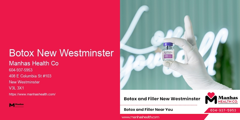 Cutting-edge Facial Anti-wrinkle Treatments Botox New Westminster