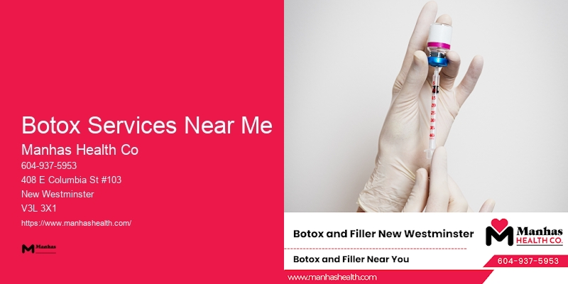 Botox for Forehead Wrinkles Botox Services Near Me
