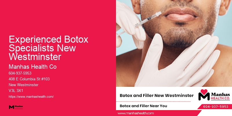 Bespoke Non-surgical Facial Enhancement Experienced Botox Specialists New Westminster
